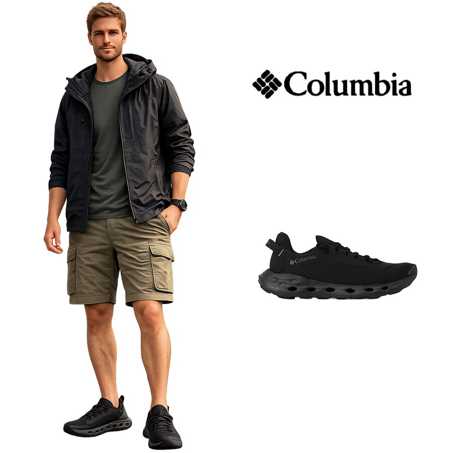 Columbia ドレインメーカー エックスティーアール スニーカー 軽さ 水陸両用 靴 くつ クツ シューズ メンズ レディース 差し上げ物 差し上げ物 黒いこと bm1158