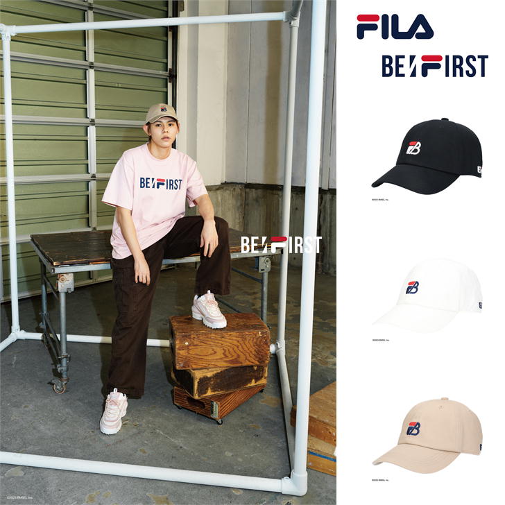 FILA×BE:FIRST コラボキャップ マナト着用分 FILA×BE:FIRST コラボキャップ マナト着用分