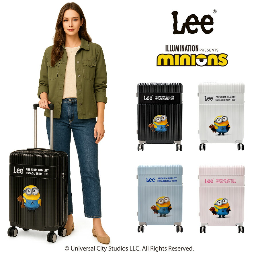 【Lee】320-30001 52L 58L 持ちはこび入れもの M大きさ ミニオン ロバート・エドワード・リー 旅行バッグ 捉え所のない印字機 3泊 5泊  可愛らしい 今めかしい 流行り物 ブランド名 サクラ色 天の原 白いこと