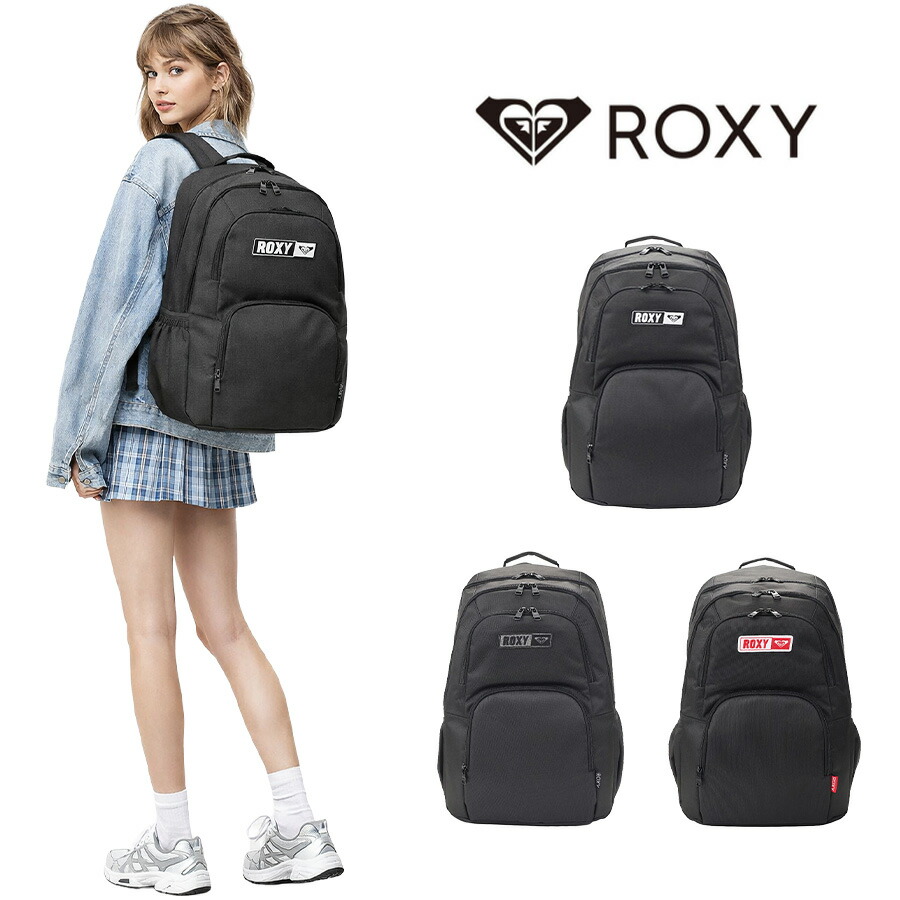 ROXY 背嚢 大静電容量 GOOUTPLUS うしろ側容器に並べる うしろ側容器に並べる 背嚢 通学 普段使い走り レディース ユニ一発やる 差し上げ物 差し上げ物 黒いこと rbg254302