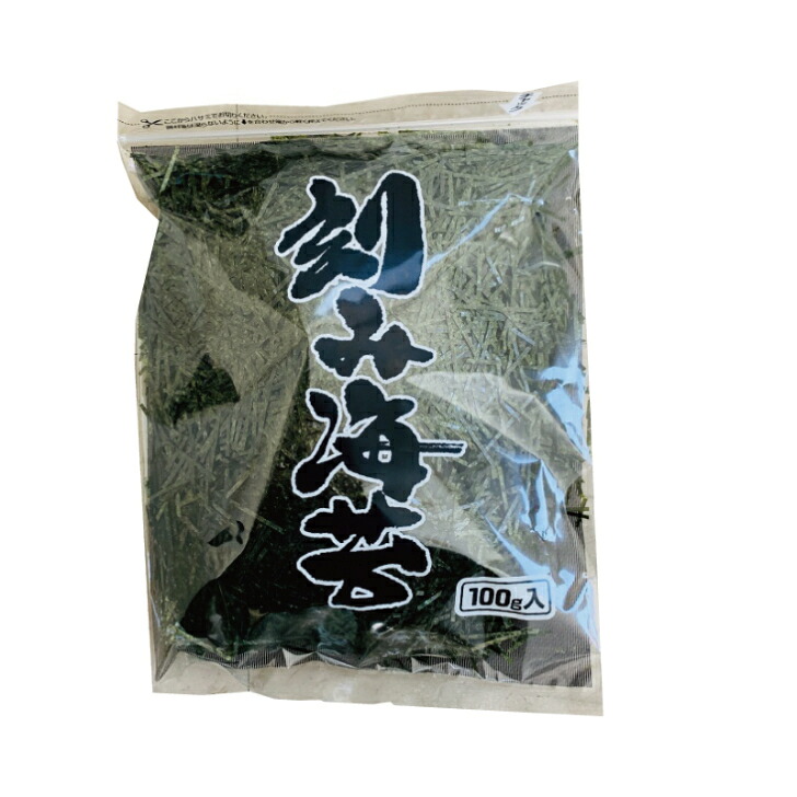 【楽天市場】国産 刻み海苔 100g(2mmカット) 業務用 刻みのり きざみみのり チャック付き:テイストジャパン