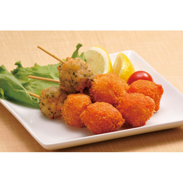 楽天市場】【冷凍】海鮮団子串(たこ・えび・いか) 45G 10食入