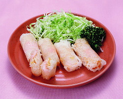 楽天市場 Cau Tre 冷凍海鮮揚げ網状春巻き 500g 1袋 Cha Gio Re Hai San Cau Tre 500g 1tui アジアン エスニック ベトナム食材 ベトナム食品 ベトナム料理 冷凍食品 春巻き Viet Store 楽天市場店