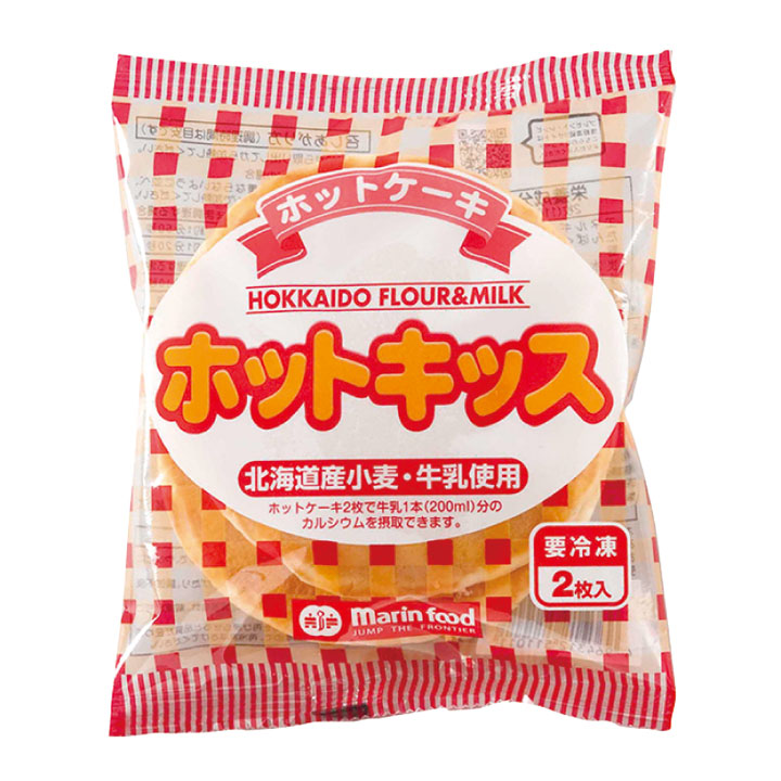 市場 マリンフード ホットケーキ 洋菓子 １１０ｇ ホットキッス ケーキ ５５ｇｘ２枚