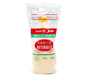 マヨネーズ(チューブ)1kg ジェフダ マヨネーズ 洋風調味料【常温食品】【業務用食材】【10800円以上で送料無料】 マヨネーズ(チューブ)1kg ジェフダ マヨネーズ 洋風調味料【常温食品】【業務用食材】【10800円以上で送料無料】