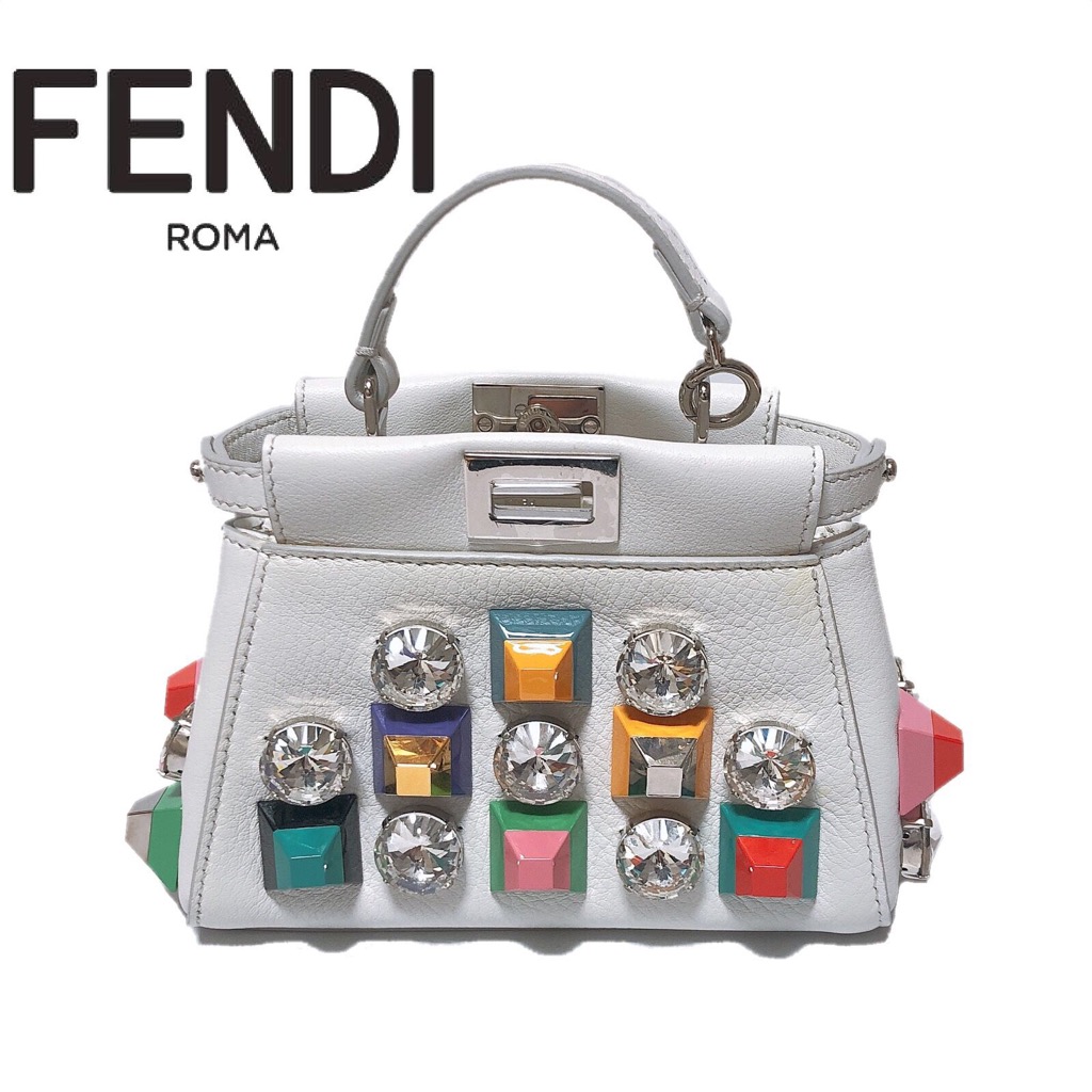 楽天市場】FENDI フェンディ Peekaboo Phone Case ピーカブー