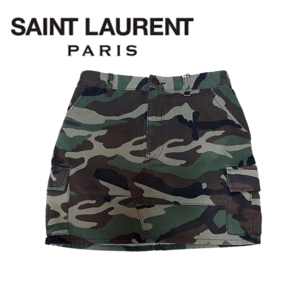 楽天市場】SAINT LAURENT サンローラン スカート 680954 Y7D49