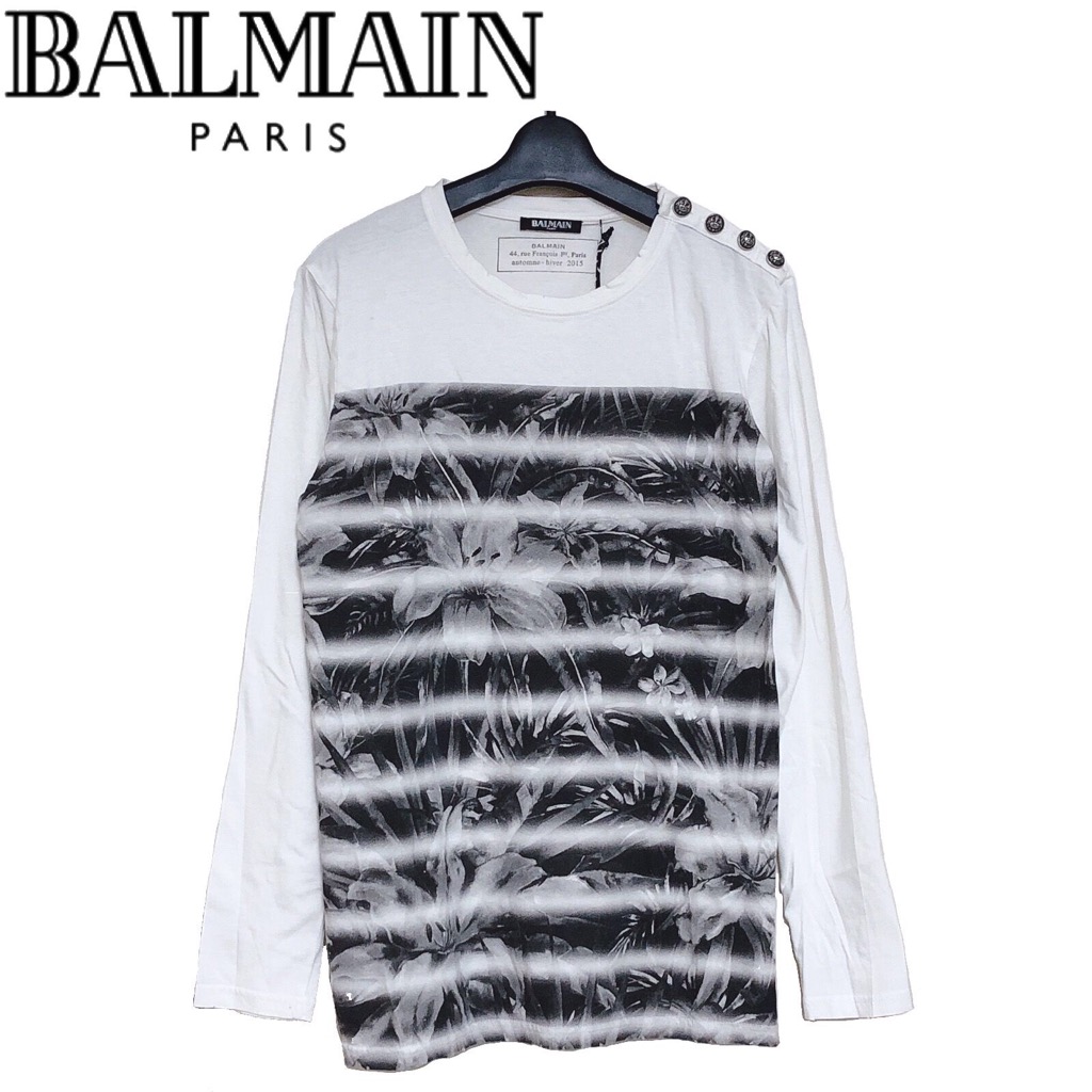 楽天市場】【完売】バルマン BALMAIN メンズ トップス ロンT