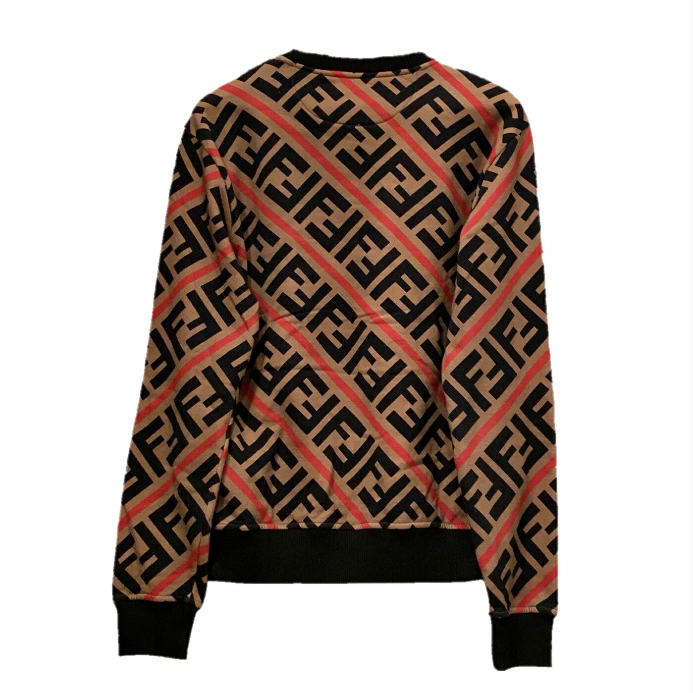 アウトレット送料無料 極美品 Fendi フェンディ トレーナー スウェット トップス ズッカ柄 Ffロゴ 赤ライン Fy0944a7a9f13j8 長袖 ブラック ブラウン 黒 茶 メンズ S 中古 S Shop ブランド買取 販売 最新の激安 Elcielogirasoria Com