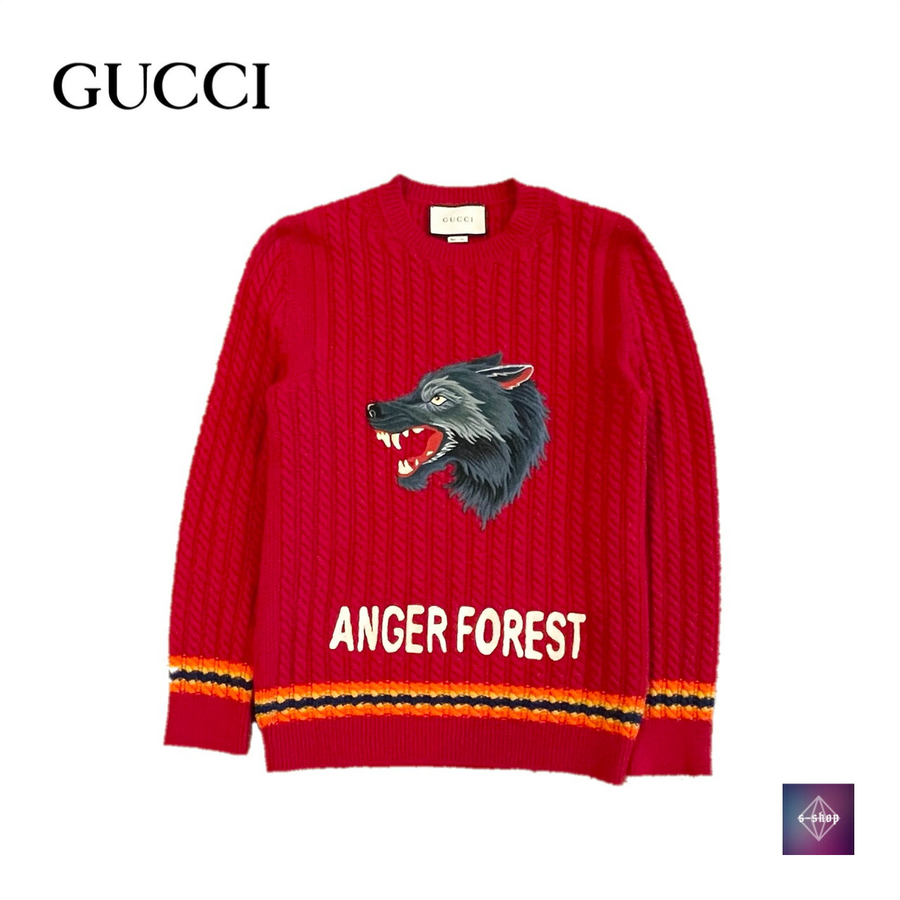 楽天市場】【グッチ】Gucci メンズ 18SS バックスバニー ニット
