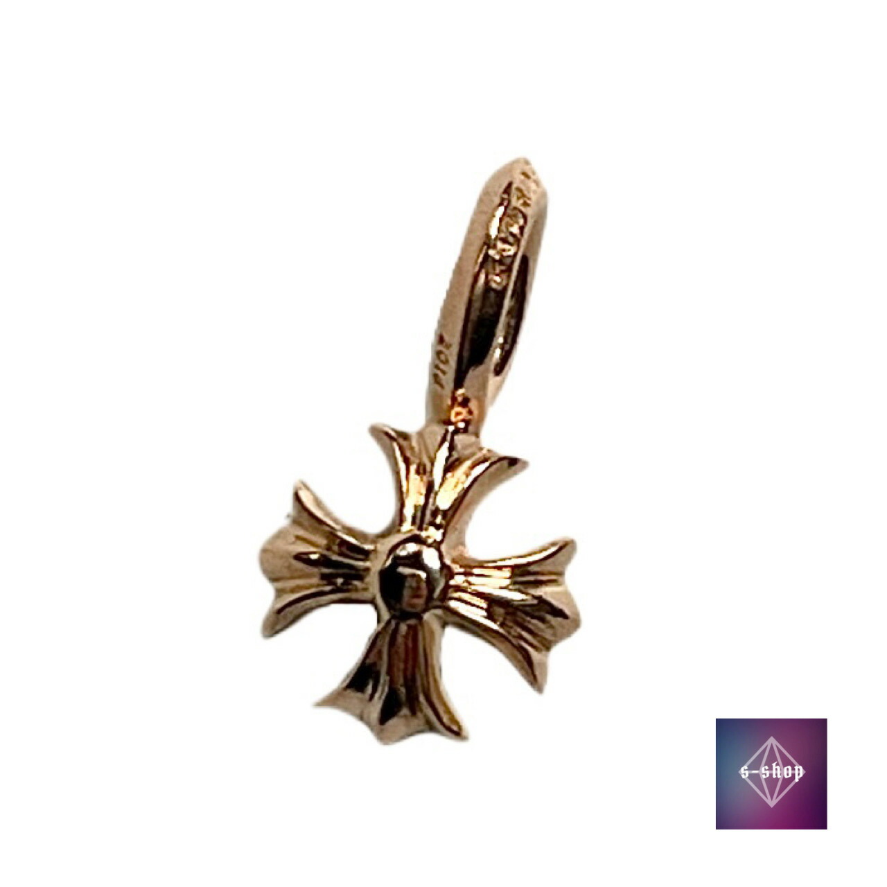 楽天市場】【美品】 chrome hearts クロムハーツ 22k スモール 