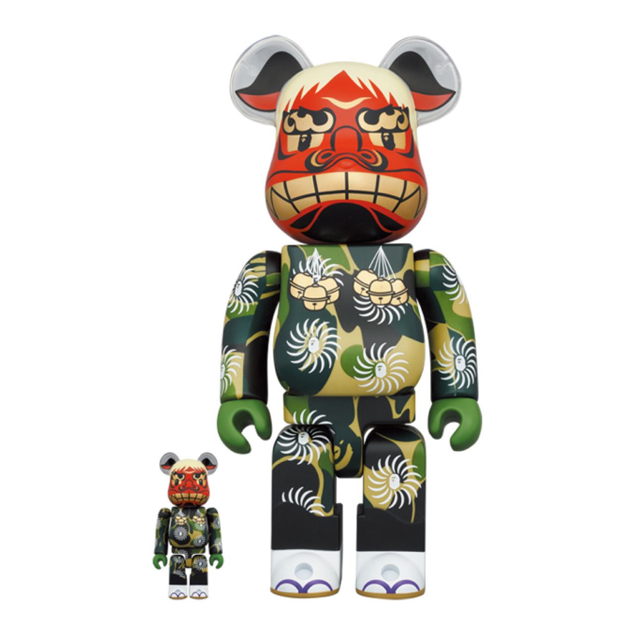 人気商品！！ BE@RBRICK ベアブリック ソラマチ限定 達磨 獅子舞