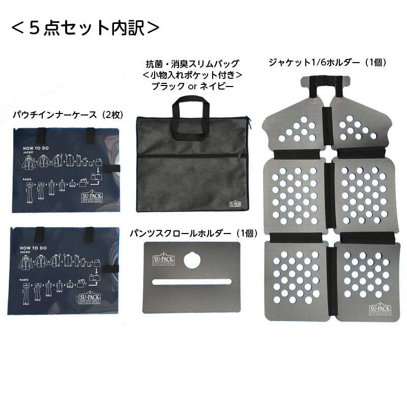 送料無料 出張時のスーツ収納にお困りでは バッグ 抗菌タイプ 6分の1 6分の1タイプ Su Pack スーパック ガーメントバッグ たたんだスーツをキャリーケースに超コンパクト収納 メンズ 6分の1 Su Pack スーパック ガーメントバッグ 使用推奨サイズ Ab 7
