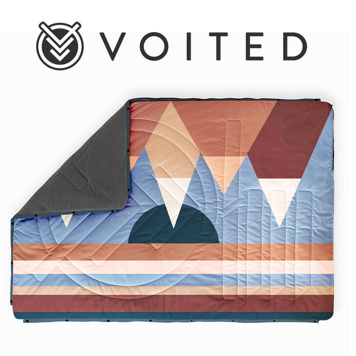 【SALE】VOITED ヴォイテッド FLEECE PILLOW BLANKET CLASSIC フリースピローブランケット 2020SSモデル 防寒ブランケット ポンチョ 寝袋 クッション ラグ キャンプ アウトドア 万能 便利アイテム ソロキャン