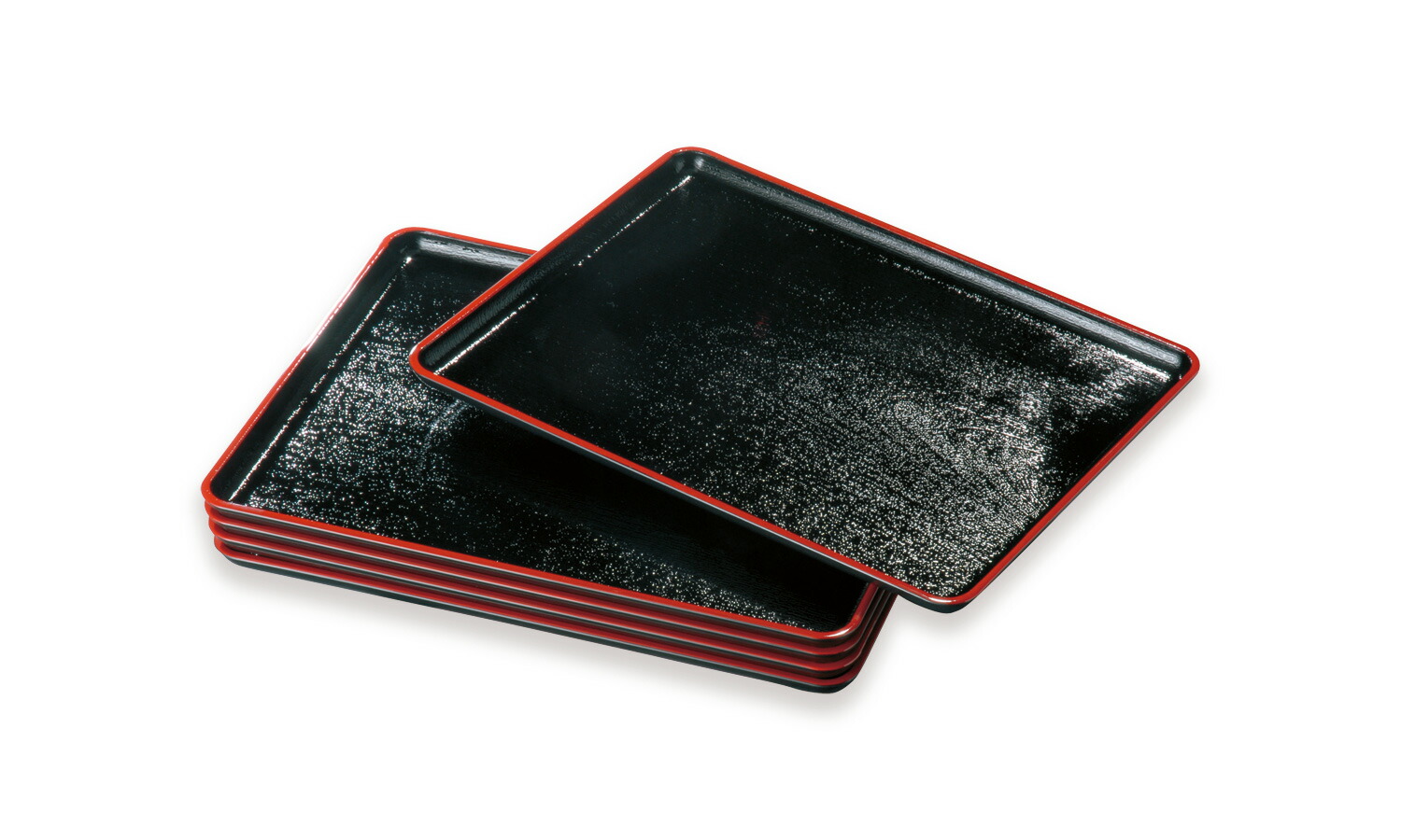 最安値 楽天市場 尾崎商店 サービス トレー 12 0 滑り止め付 黒渕朱 5枚 セット 北海道から沖縄まで 日本全国 送料無料 紀州漆器 日本製 不良品外の返品不可 日本三大漆器に数えられるお盆の産地 紀州漆器 和歌山県海南市 の技術で作られた 日本製