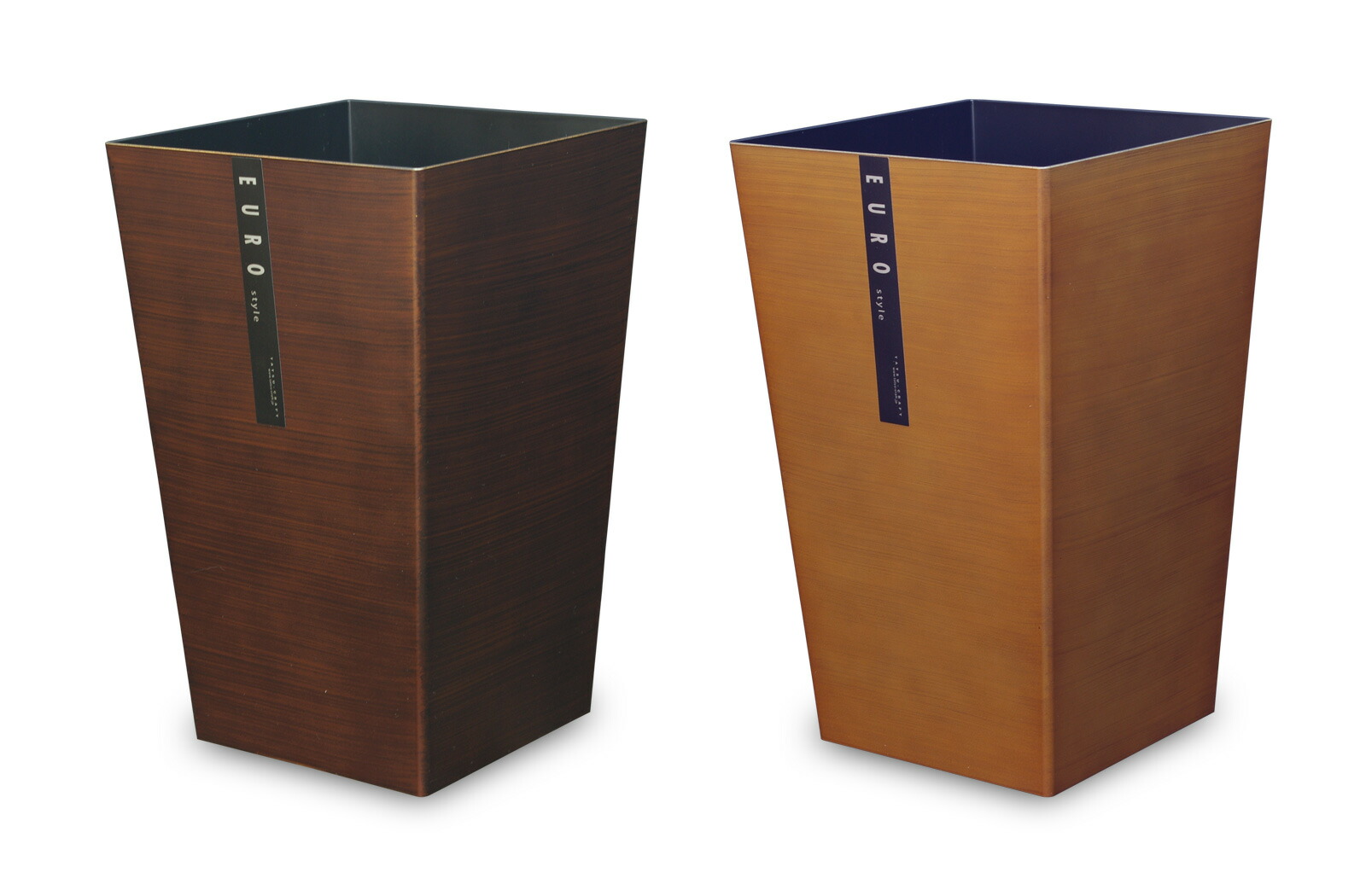 楽天市場 タツクラフト 木目塗り ゴミ箱 ユーロスタイルボックス L 角 木目 9 5l 北海道から沖縄まで 日本全国 送料無料 全3色 ダークウッド木目 ライトウッドチーク 石目調マーブル 塗り職人が描いたウォールナット調の木目塗装 場所を取らないスリムなゴミ箱