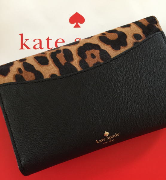 楽天市場 国内在庫 即発送 Kate Spade ケイトスペード レオパード猫顔 2wayお財布ショルダーバッグ クラッチバッグ 斜め掛け Wlru5029 達人のギフト屋さん