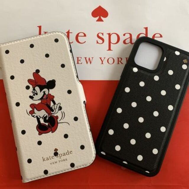 ☆新品 kate spade iPhone12/12 Proケース 手帳型-