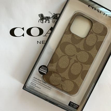 新品級❗️COACH iPhone13proケース レザー シグネチャー 手帳 茶 COACH - 新品 COACH iPhone13pro 用 手帳型 シグネチャー コーチ
