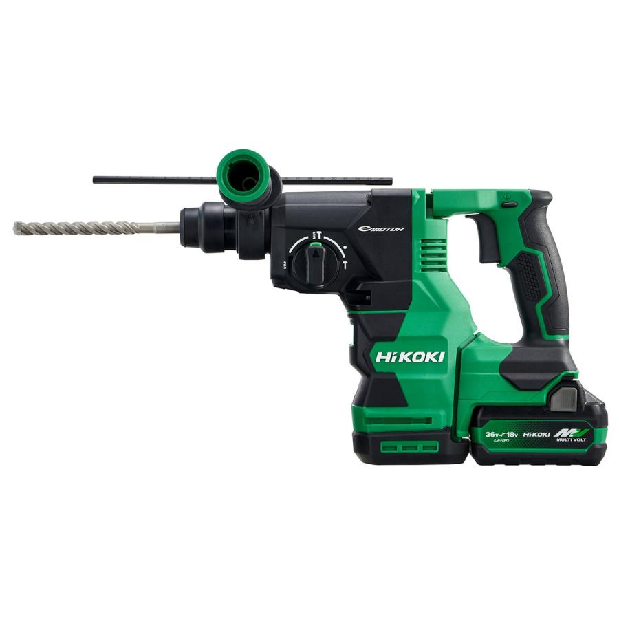 (メーカー直送 代引不可)HiKOKI(ハイコーキ) 18V コードレスロータリハンマドリル DH1826DA(2XPZ) (DH1826DA2XPZ) ※ビット別売 ※バッテリー2個・充電器・ケース付き【DIY/電動工具】|激安工具のタツマックスメガ