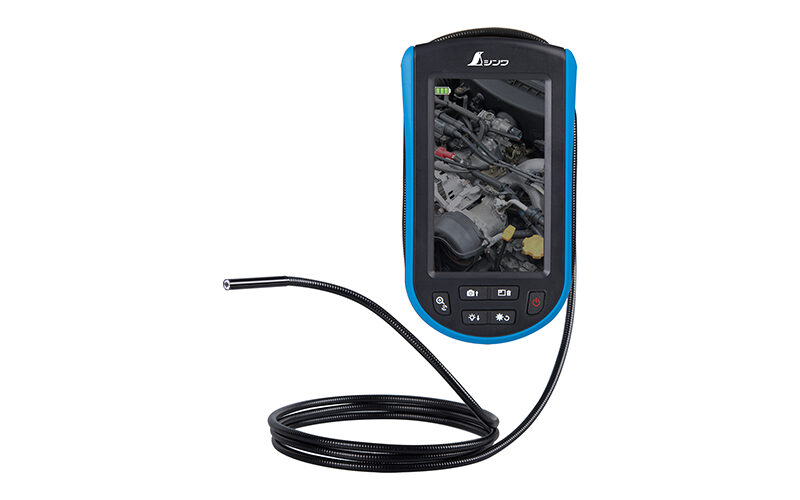 【送料無料】シンワ測定　シンワ　モニタリングスコープ Ｅ ３ｍ φ５．２ ポータブル４．３インチ液晶 74190 (557-4603)【工場用工具】