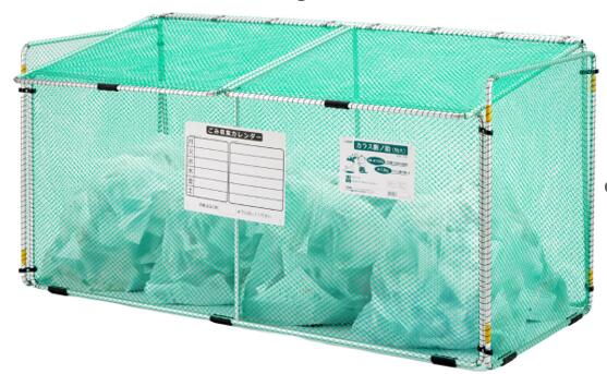 (法人押さえる 直送品 代引不可) サンカ  烏断ノ助 特大 KDAL-1100  (KDAL1100) (ゴミステイション 折り畳み ゴミ寄せあつめるボックス席 ゴミ取集箱 砂ぼこりボックス席 烏打つ手 のら猫打つ手)