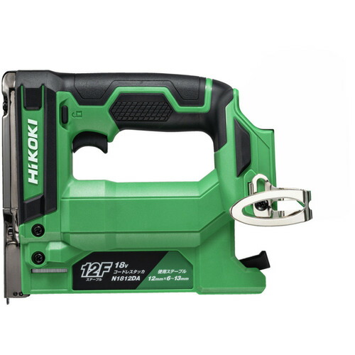HiKOKI (ハイコーキ) 18V コードレスタッカ N1812DA(NN) 本体のみ※バッテリー、充電器別売（DIY/電動工具）