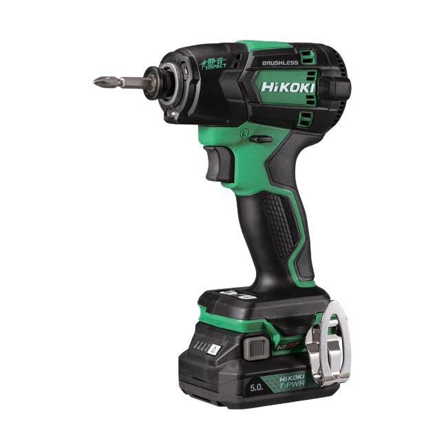 HiKOKI (ハイコーキ) 10.8V コードレス静音インパクトドライバ WHP12DB(2JS) 書き割り品 ※乾電池・申し受ける器、容れもの付 ※ビット別売【DIY/電動物の具/コードレス/インパクトドライバ】