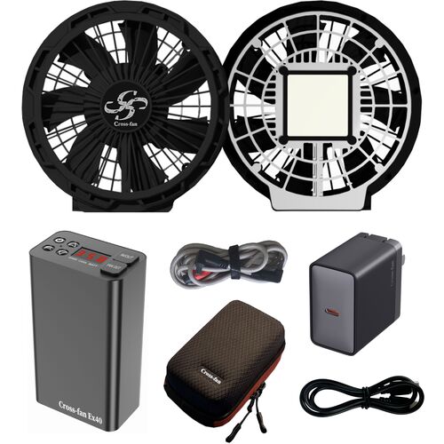 Ｃｒｏｓｓ－ｆａｎ ペルチェ付冷房装置気違い Ｅｘ４０ クランク一揃いの道具  SKT-CS40 差し交わす  (SKTCS40/SKTCS52) (699-6749)