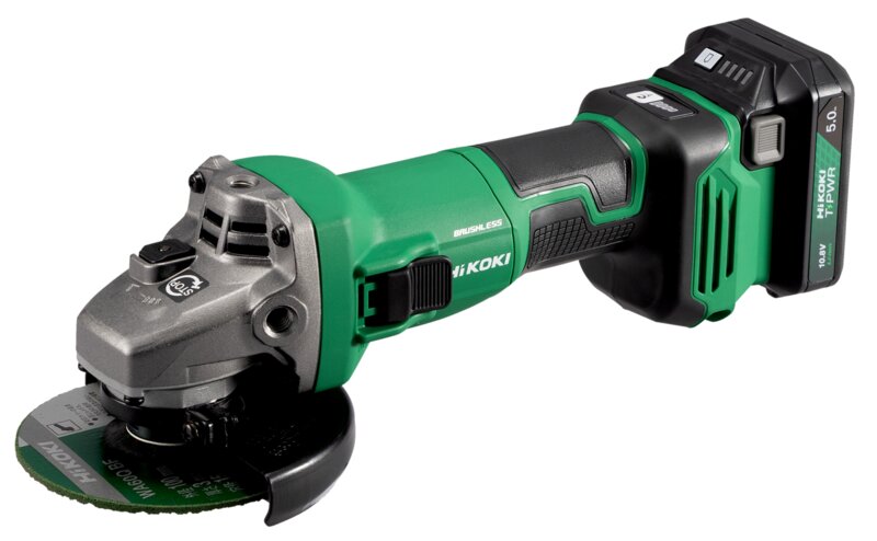 (メーカー直送 代引不可)HiKOKI(ハイコーキ) 10.8V 100mm コードレスディスクグラインダ G1210DB(2JSK) セット品 ※バッテリー×2個・充電器・ケース付【DIY/電動工具/研削/ディスクグラインダー】|激安工具のタツマックスメガ