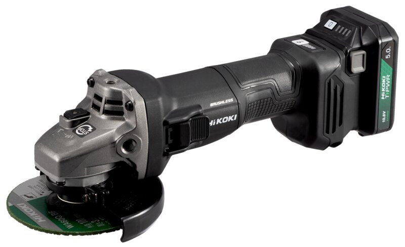 (メーカー直送 代引不可)HiKOKI(ハイコーキ) 10.8V 100mm コードレスディスクグラインダ G1210DB(2JSBK) セット品 ※バッテリー×2個・充電器・ケース付【DIY/電動工具/研削/ディスクグラインダー】|激安工具のタツマックスメガ