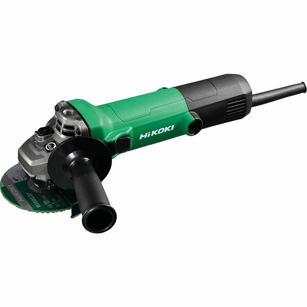 HiKOKI(ハイコーキ) 灯し火ディスクグラインダ  G10B4  トイシ径100粍 姿勢手持ち部分付 【DIY/電動手道具】