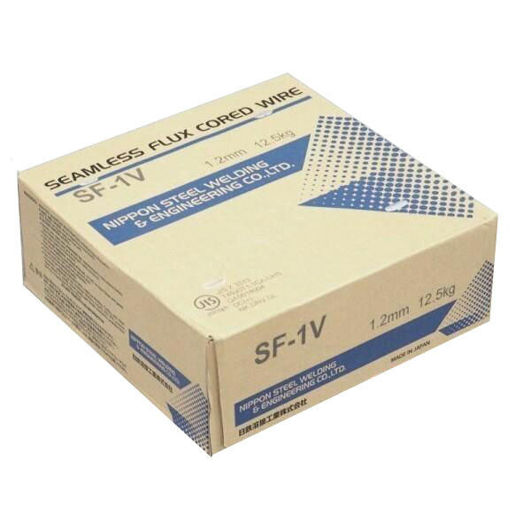 日鉄 溶接工業 フラックス入り 溶接ワイヤ SF-1V 1.2mm 12.5kg巻　(日鐵住金溶接工業)
