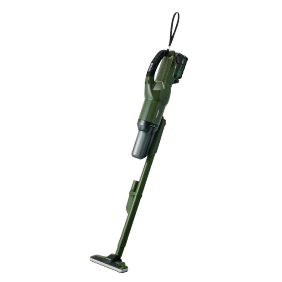 (メーカー直送 代引不可)HiKOKI(ハイコーキ) 36V コードレスクリーナ R36DB(SC)(XPGZ) フォレストグリーン  ※バッテリー・充電器付き【DIY/電動工具/掃除機】
