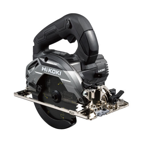 HiKOKI (ハイコーキ) 10.8V 125粍 コードレス丸のこ C1205DA(2LSBP) ※チップソー(黒鯱)、乾電池(BSL1240M)×2個、申し受ける器、容れもの付 (C1205DA2LSBP)  【DIY/電動物の具/丸ノコ/丸鋸】
