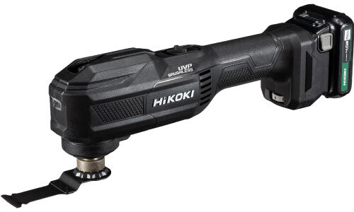 HiKOKI(ハイコーキ) コードレスマルチツール  ストロングブラック CV12DB(LSB)  (CV12DBLSB)※申し受ける器・蓄電池(BSL1240M)・入れもの付き添い人【DIY/電動手道具】