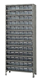 【法人限定:代引き不可】 物品棚LEK型樹脂ボックス LEK2124-78T