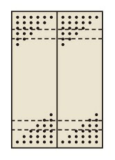 【法人制限事項：代引っ張ること不可】 パンチングウォールシステム PO-302LN