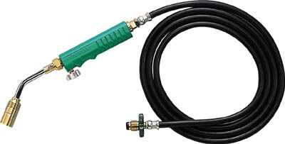 ＴＲＵＳＣＯ　プロパンバーナー　Ｓタイプ　発熱量７２００Ｋｃａｌ／ｈ TBS1 [231-0422] 【ガスバーナー・トーチ】[TB-S1]｜激安工具のタツマックスメガ