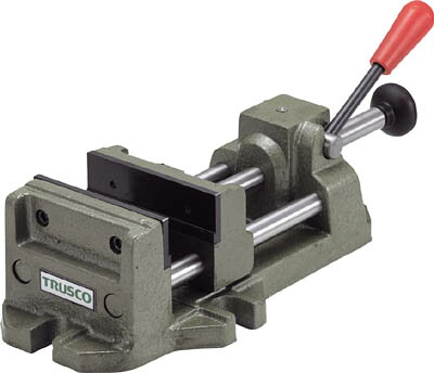 【各種クランプが激安特価】ＴＲＵＳＣＯ　クイックグリップバイス　Ｆ型　１００ｍｍ FQ100 [125-6572] 【クランプ・バイス】[FQ-100] 20,671円
