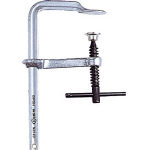 【各種クランプが格安価格】ＴＲＵＳＣＯ　エホマクランプ　鉄ハンドル　最大口開２５０ｍｍＸ深さ１２０ｍｍ G25CS [162-1033] 【クランプ・バイス】[G-25CS]