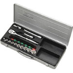 【ソケットレンチがお買い得価格】ＫＴＣ　１２．７ｓｑ．ソケットレンチセット［２６点］ TB420X [307-3521] 【ソケットレンチ】[TB420X]｜激安工具のタツマックスメガ