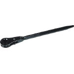 【ラチェットレンチが割引特価】ＡＳＨ　強力型四角ラチェットスパナ両爪２５ｍｍ KL0025 [116-1440] 【ラチェットレンチ】[KL0025]
