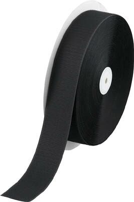 ＴＲＵＳＣＯ　マジックテープ　縫製用Ａ側　幅５０ｍｍＸ長さ２５ｍ　黒 TMAH5025BK [361-9524] 【結束バンド】[TMAH-5025-BK]｜激安工具のタツマックスメガ 10,219円