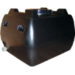 (直送品 代引不可)スイコー ホームローリータンク１００ 黒 HLT100BK [363-3993] 【貯蔵タンク】[HLT-100(BK)]