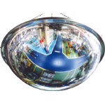 （直送品：代引不可）コミー 学生寄宿舎銀鏡＜交差点専用＞１０４３Φ D100 [395-3785] 【安全性のある銀鏡】[D100]【代引不可】