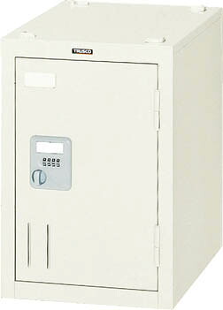 【代引不可メーカー直送品】「ＴＲＵＳＣＯ　ミニロッカー　１人用　３００Ｘ４００ＸＨ４４０　手ぶらキー錠 SHG1K [510-1905] 【ロッカー】[SHG1K]