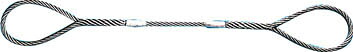 ＴＲＵＳＣＯ　Ｗスリング　Ａタイプ　１４ｍｍＸ６．０ｍ GR14S6 [177-0489] 【ワイヤロープスリング】[GR-14S6]