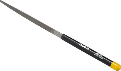 ＴＲＵＳＣＯ　組ヤスリ　三角　細目　全長２１５　５本組 TSA00503 [151-4938] 【ヤスリ】[TSA005-03]