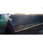 萩原　ＯＳブラックシート１０ｍ&times;１０ｍ OSB1010 [351-6717] 【ブルーシート】[OSB1010]｜激安工具のタツマックスメガ